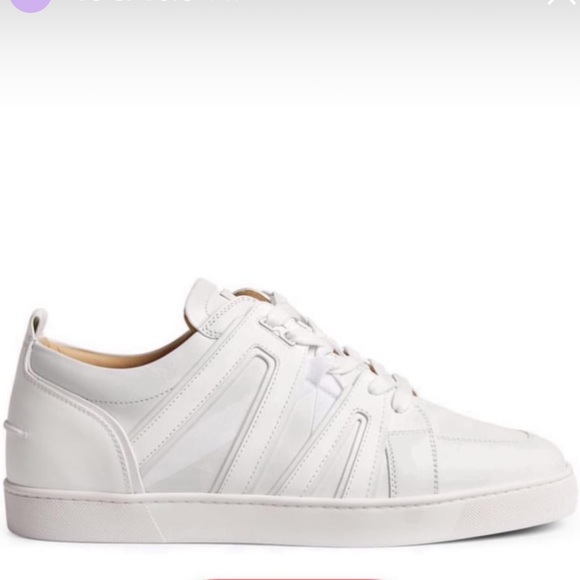 New Louboutin Viva Vida 41 sneakers white